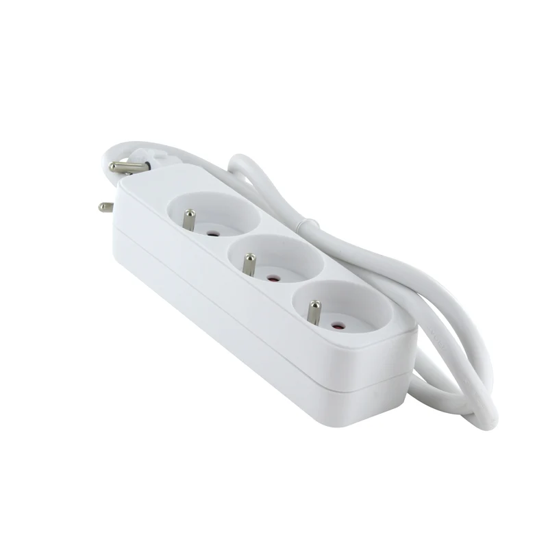 White power strip 3 x 16 A - 1 m