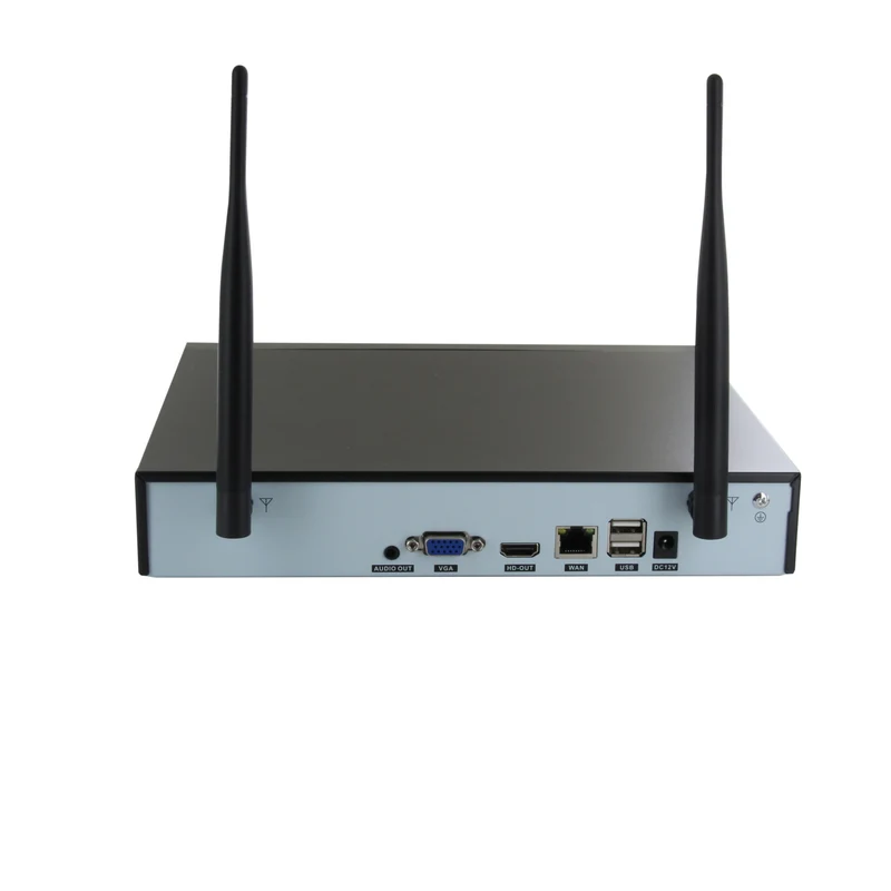 NVR DiO wireless video surveillance kit + 4 cameras