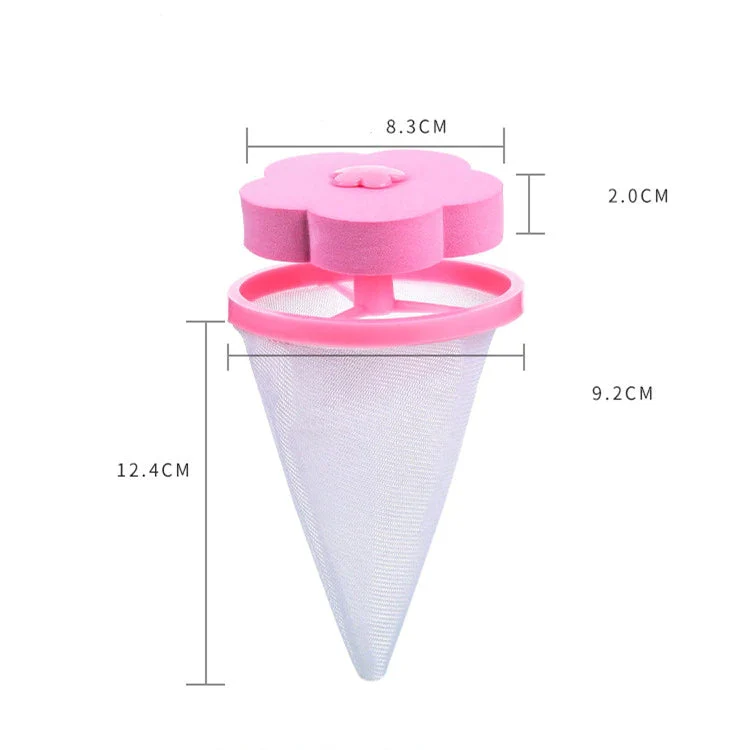 4x Filtre anti-poils pour machine à laver