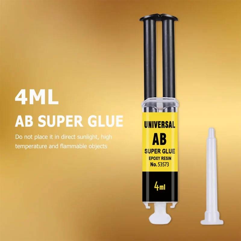 3x Colles AB Universelle Ultra Résistante - Multi-Matériaux