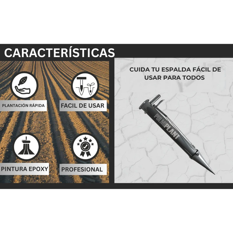 Plantadora Manual con Punta Reforzada
