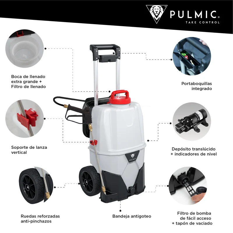 Pulverizador Industrial 35 Litros
