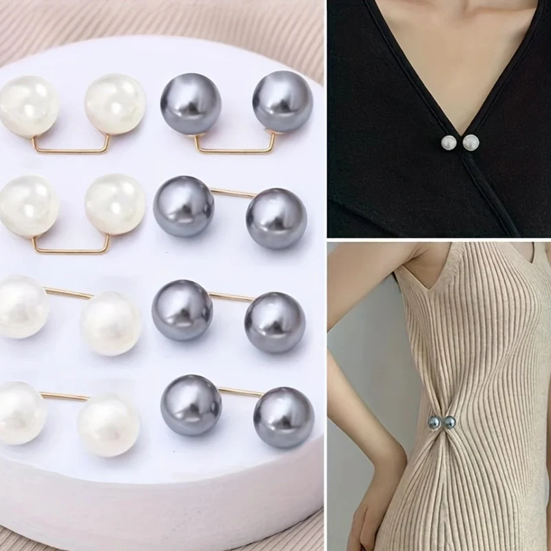 Broches en perle pour décolleté