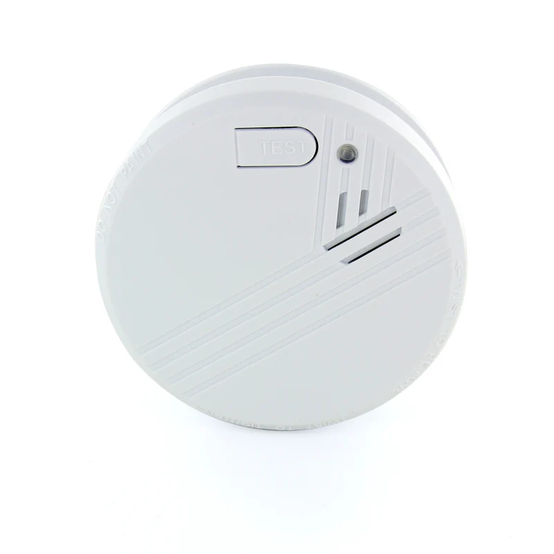 Optical smoke alarm with 9 V alkaline battery - 1 year