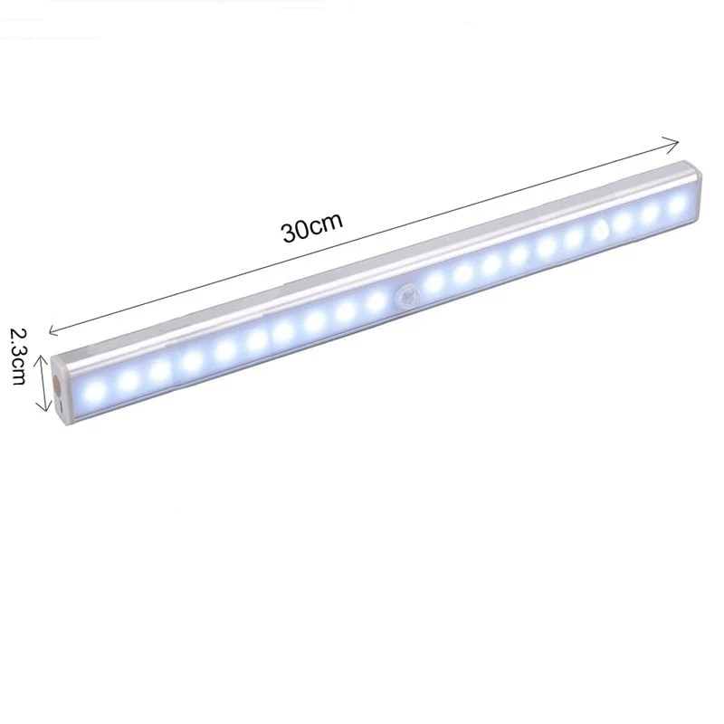 Lot de 2 Réglettes sans fil à détecteur de mouvement