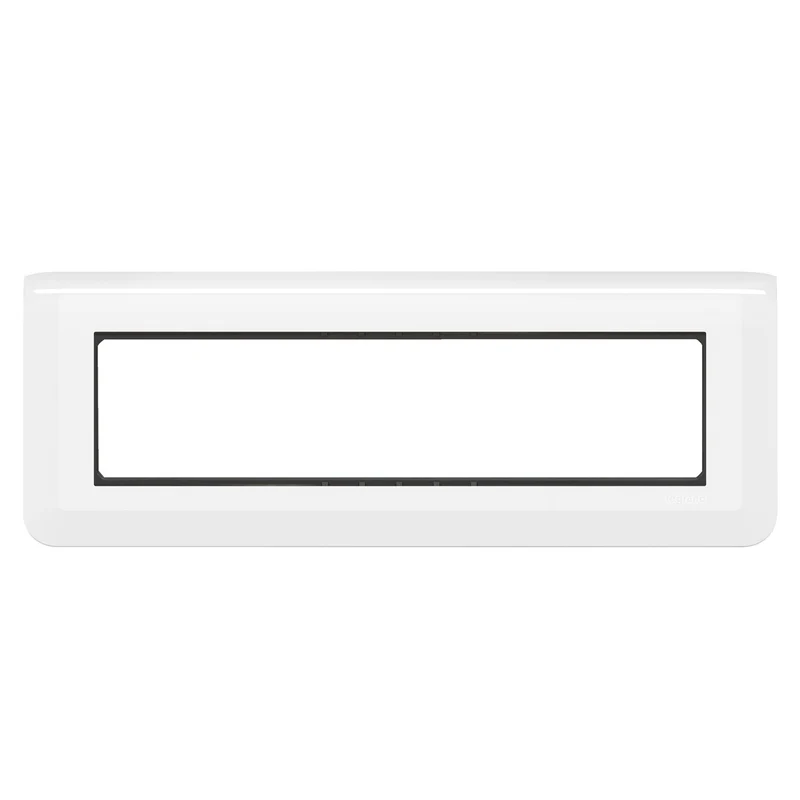 Plaque de finition + support 4 modules Mosaic - Legrand