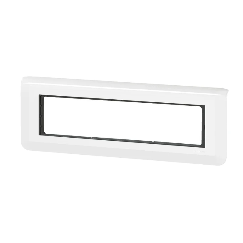 Plaque de finition + support 4 modules Mosaic - Legrand