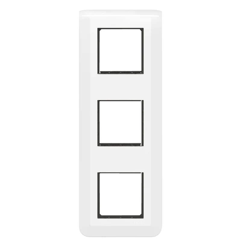 Plaque finition + support 2x2 modules Mosaic - Legrand