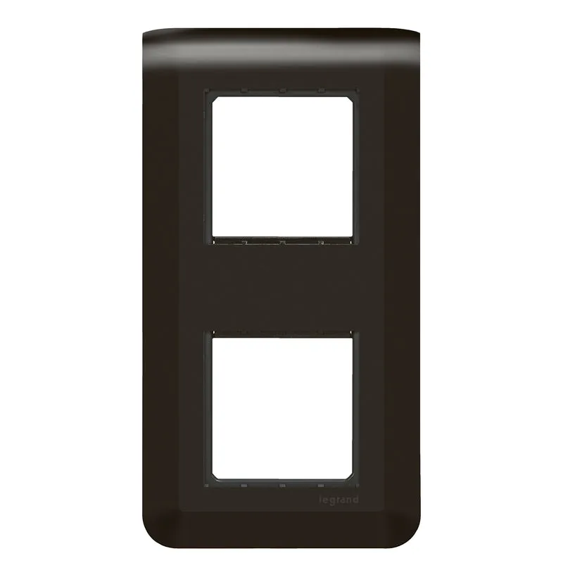 Plaque finition + support 2x2 modules Mosaic - Legrand