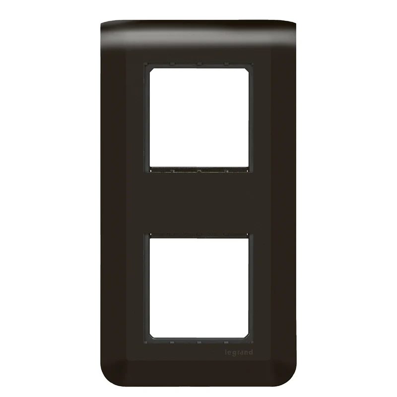 Plaque finition + support 2x2 modules Mosaic - Legrand