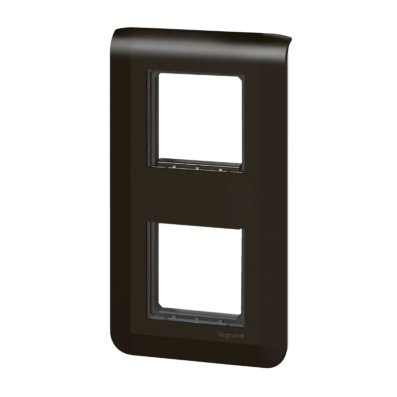 Plaque finition + support 2x2 modules Mosaic - Legrand