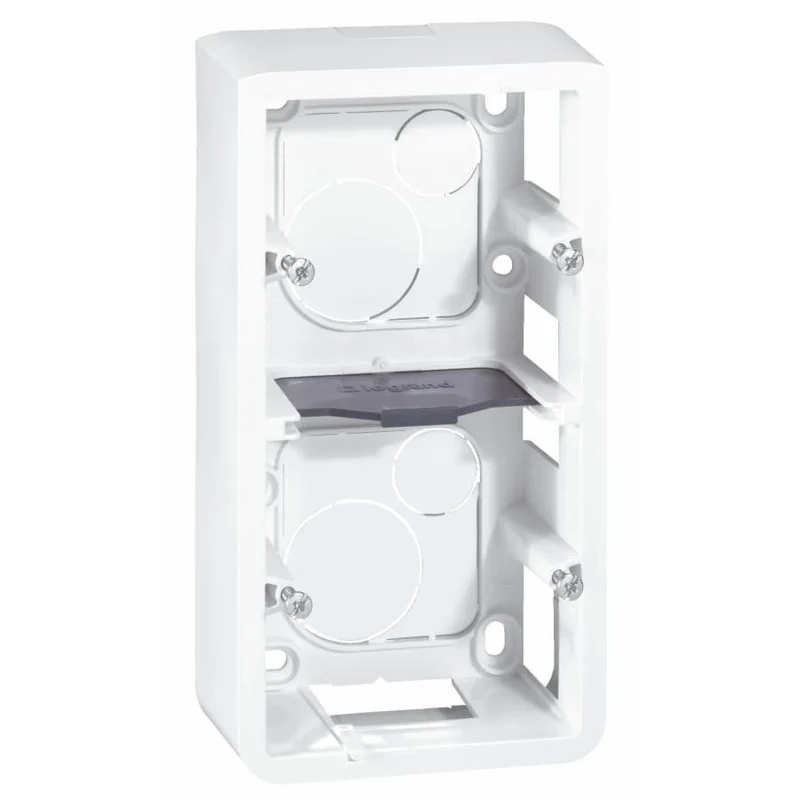 Cadre saillie profondeur 40mm 4/6 modules - Mosaic - blanc - Legrand