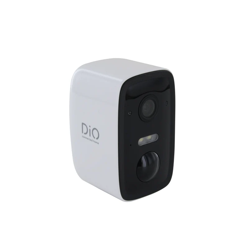 Wireless outdoor WiFi camera with solar panel