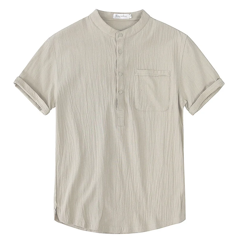 LEO - Chemise en lin respirant pour homme