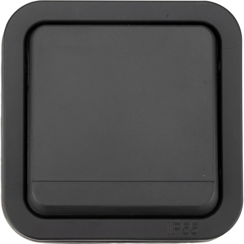 Commande éclairage va-et-vient ou sonnette IP55 - bornes auto - saillie - gamme Granite - Protec