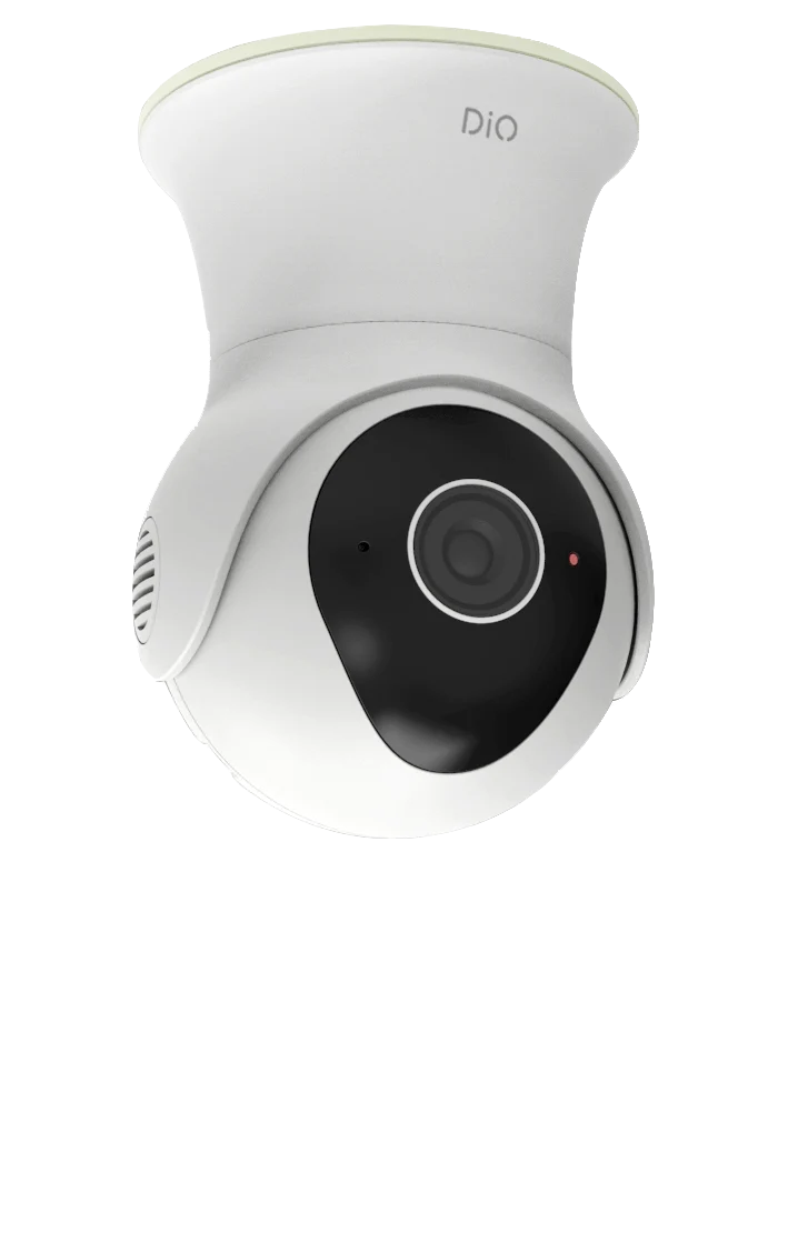 Indoor and outdoor rotating Wi-Fi camera - 1280 x 1080 p