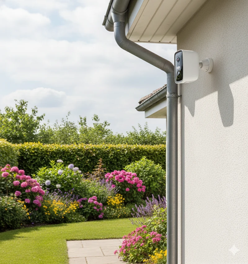 Outdoor battery-operated camera, 100% wireless – 3MP