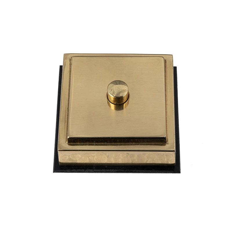 Bouton d'appel bureau laiton art nouveau