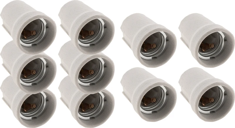 Douille E27 porcelaine à vis - Zenitech