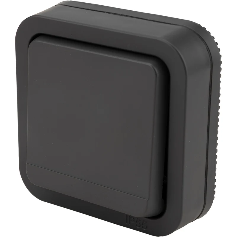 Commande éclairage va-et-vient IP55 - bornes automatiques - saillie - gamme Granite - Protec