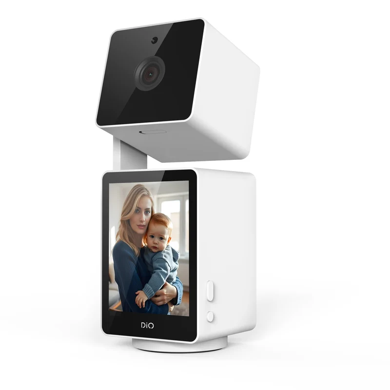 Indoor rotating Wi-Fi camera with 1920x1080p privacy mode