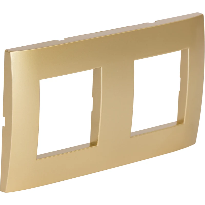 Plaque de finition double Kalya - Zenitech