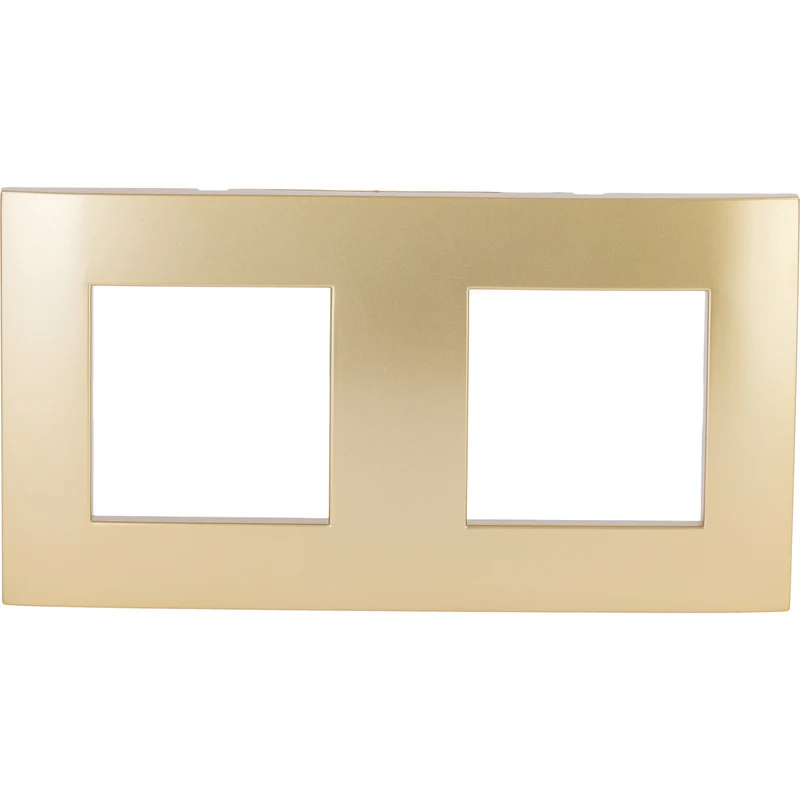 Plaque de finition double Kalya - Zenitech