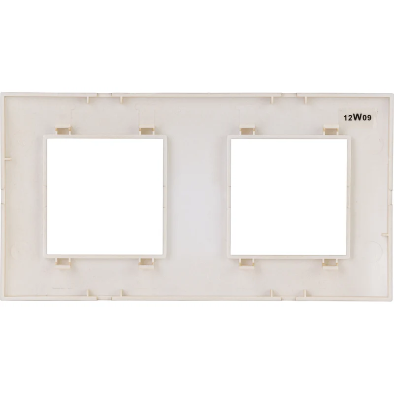 Plaque de finition double Kalya - Zenitech