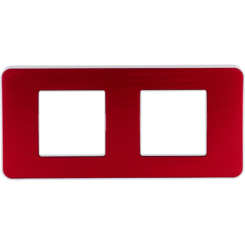 Plaque de finition double Kalya - Zenitech