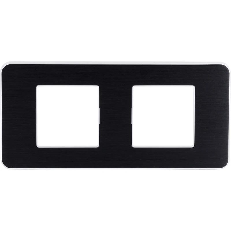 Plaque de finition double Kalya - Zenitech