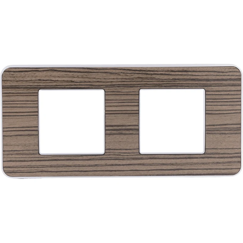 Plaque de finition double Kalya - Zenitech