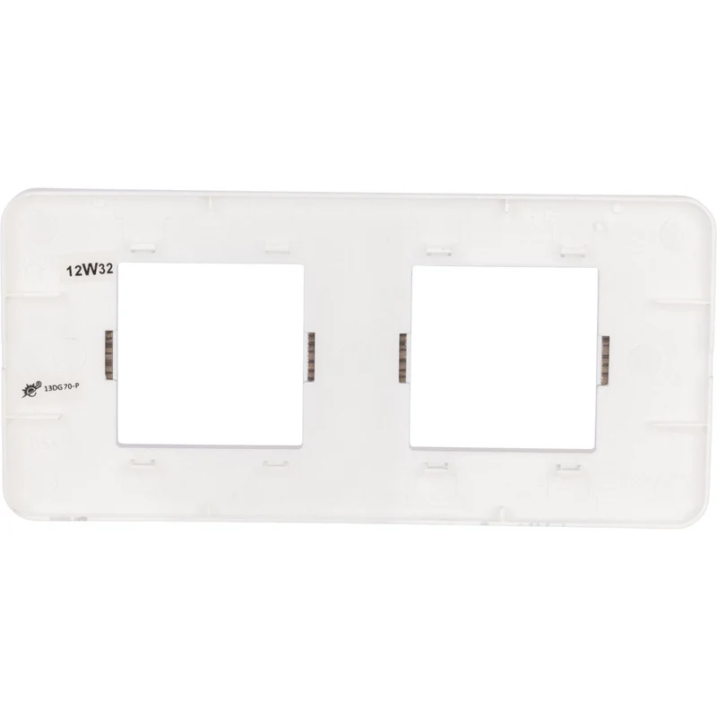 Plaque de finition double Kalya - Zenitech