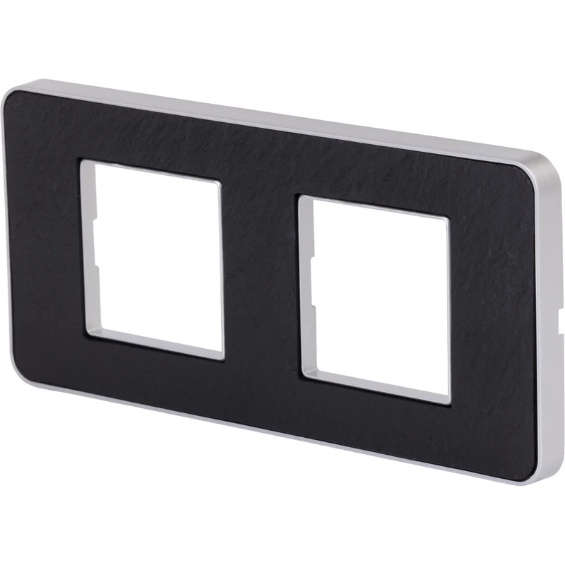 Plaque de finition double Kalya - Zenitech
