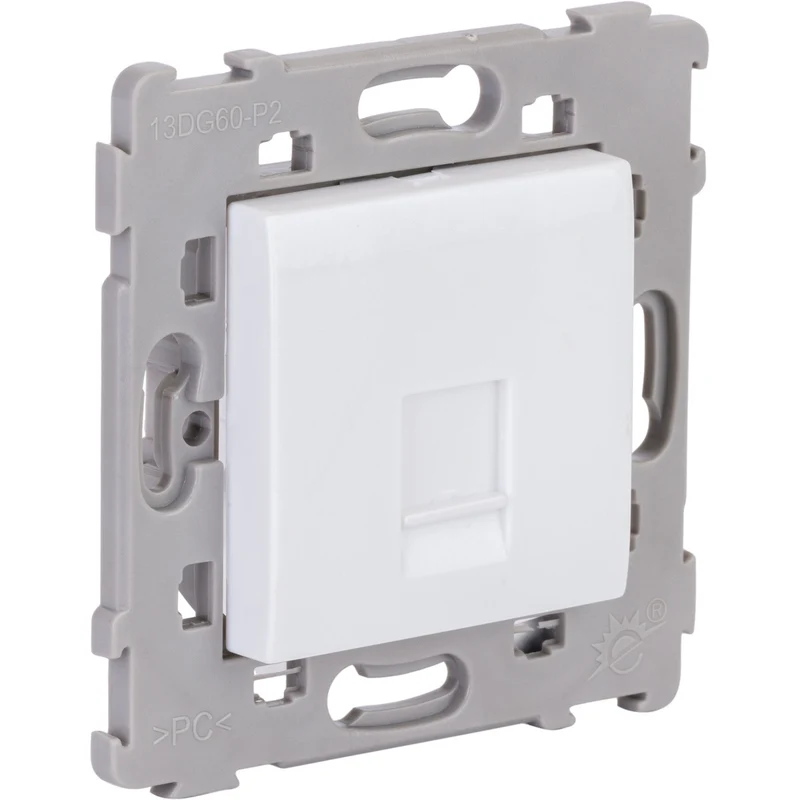 Prise RJ45 encastrée Kalya - Zenitech