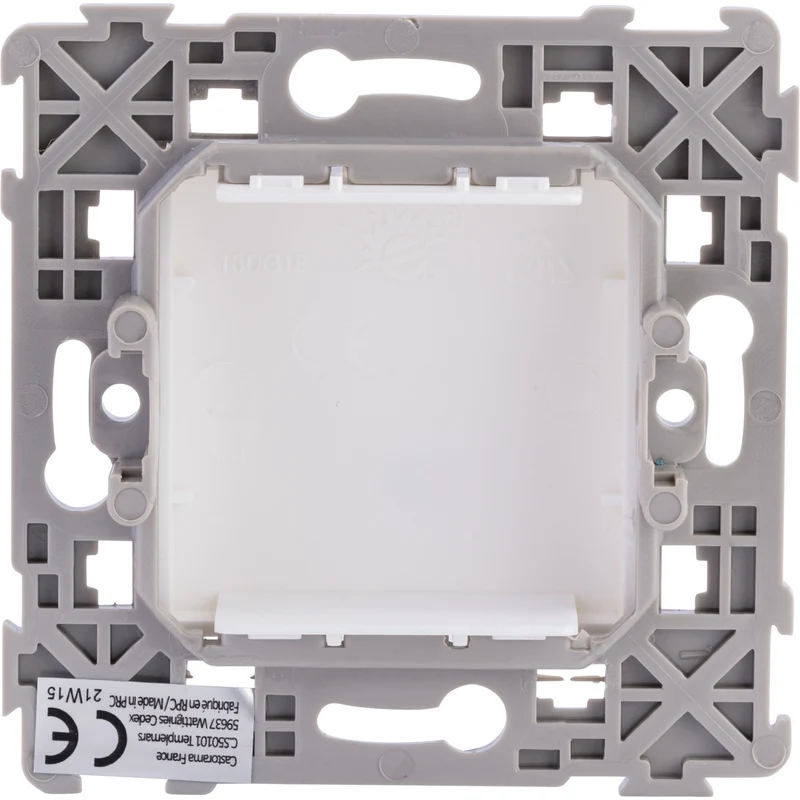 Cache boîte encastré Kalya - Blanc - Zenitech