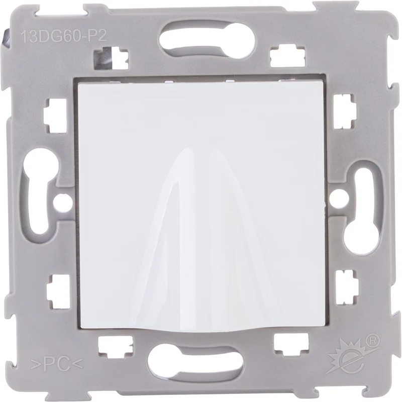 Sortie de câble encastrée Kalya - Blanc - Zenitech