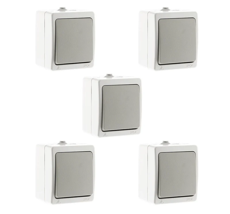Interrupteur Akya va et vient simple IP54 - Zenitech