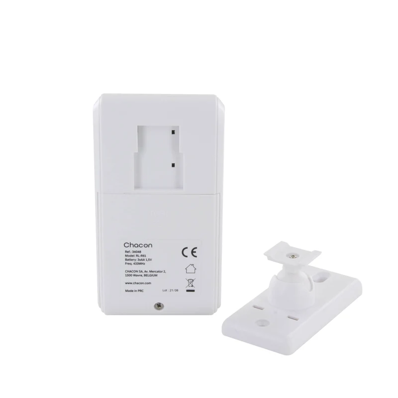 Motion detector with integrated alarm and keypad