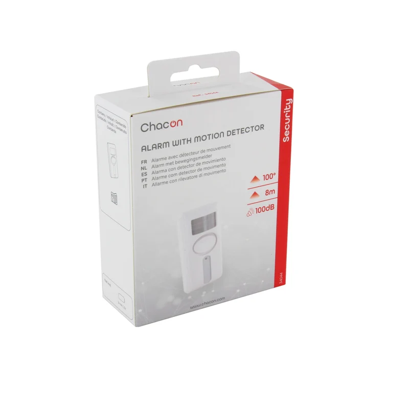Motion detector with alarm