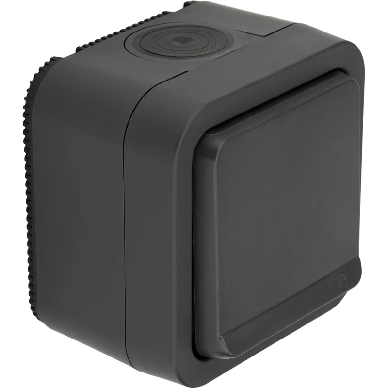 Prise 2P+T 16A simple ou double IP55 - bornes auto saillie - gamme Granite - Protec