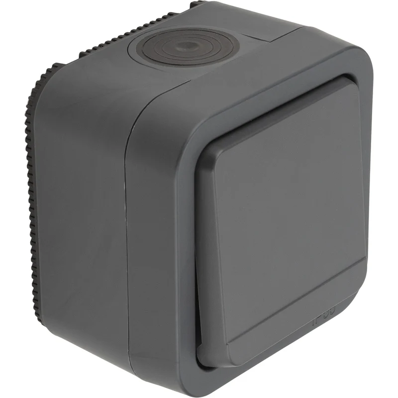 Va-et-vient étanche IP55 bornes automatiques - en saillie - gamme Granite - Protec