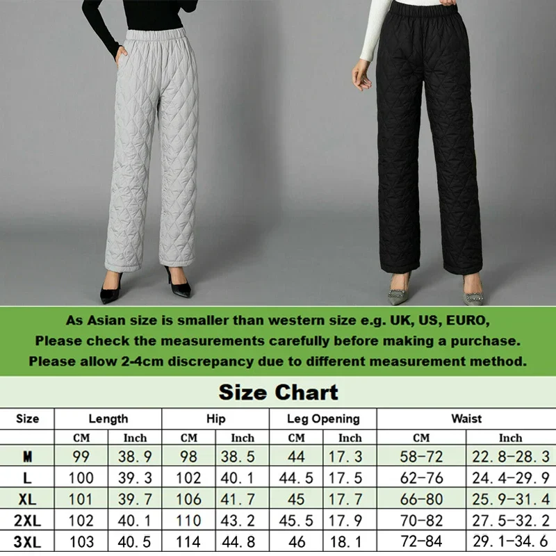 Pantalon Thermique Matelassé Imperméable - Femme