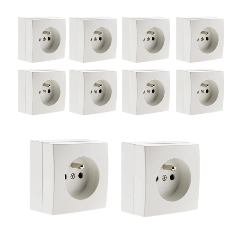 Prise 2P+T Bel'Vue blanc - Zenitech