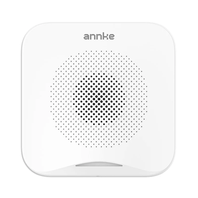 ANNKE Système d'Alarme Sans Fil Tout-en-Un, Détecteur de Fumée, 4 Capteurs de Porte/Fenêtre, Détecteur PIR avec Caméra, Système de Sécurité Extensible DIY pour Maison & Entreprise, Surveillance 24h/24, Application Mobile