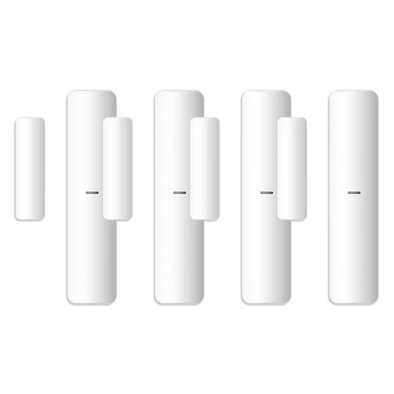 ANNKE Système d'Alarme Sans Fil Tout-en-Un, Détecteur de Fumée, 4 Capteurs de Porte/Fenêtre, Détecteur PIR avec Caméra, Système de Sécurité Extensible DIY pour Maison & Entreprise, Surveillance 24h/24, Application Mobile