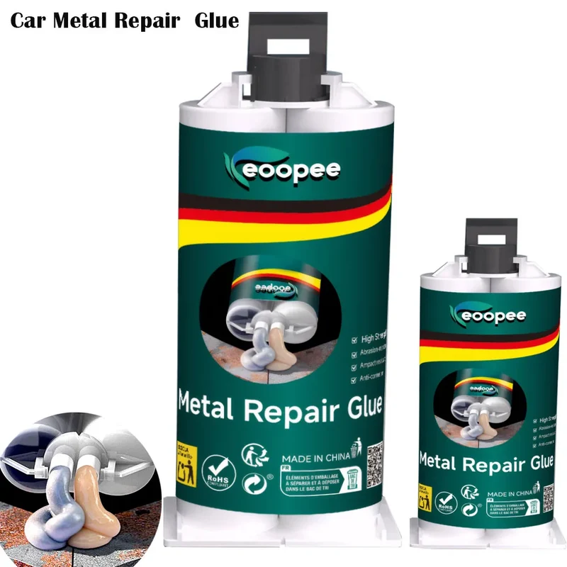 Colle de Réparation Métallique AB 2 ACHETÉES = 1 OFFERTE - Soude Instantanément