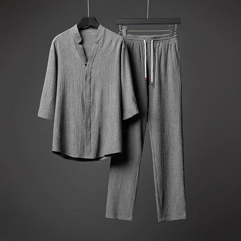 Ensemble 2PCS décontracté & léger - Homme