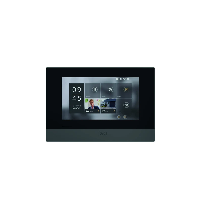 DiO wireless Wi-Fi videophone on battery with solar panel