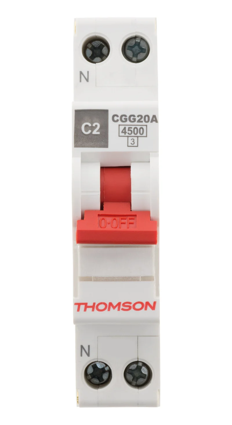 Disjoncteur à vis PH+N - 4,5KA - Thomson