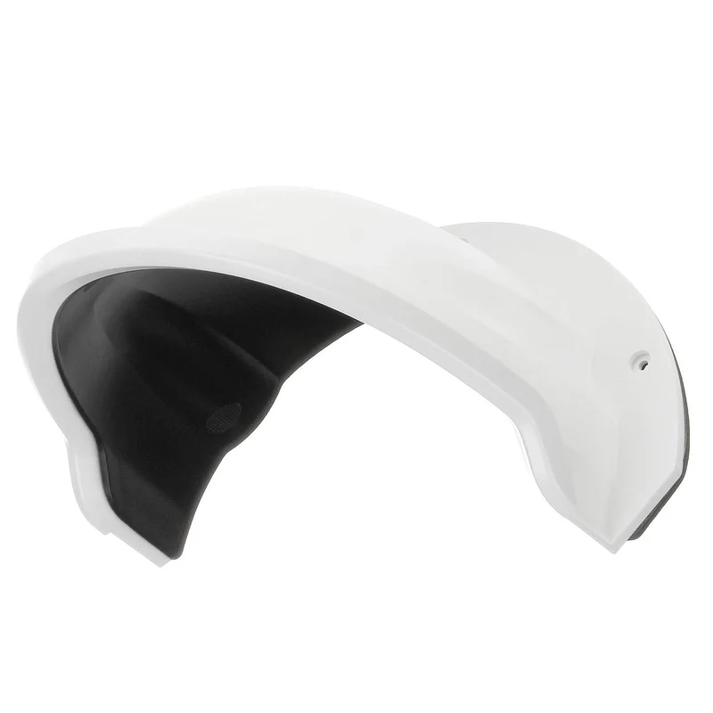 Pack of 4 Universal Sun Rain Shade Camera Cover Shield for SANNCE/ANNKE/Hikvision/Nest/Ring/Arlo/Dome/Bullet Outdoor Camera - White